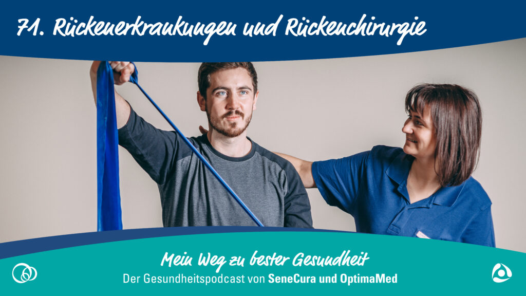 Rücken Operationen und Rehabilitation